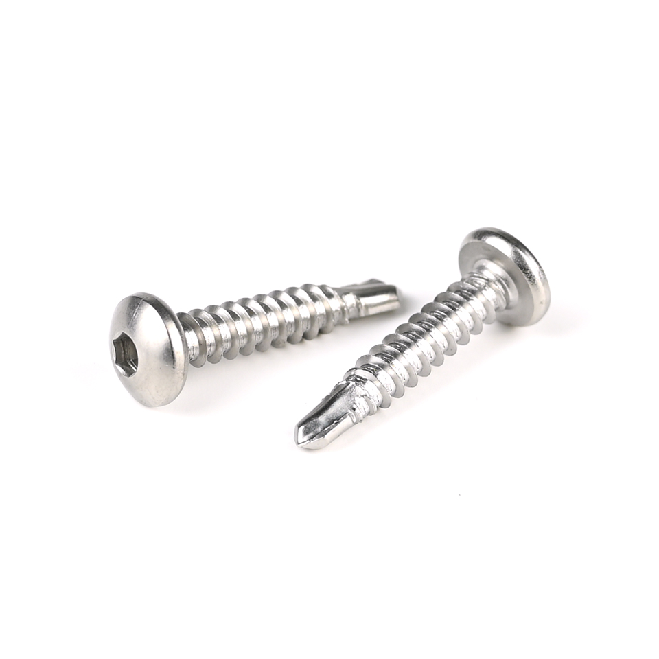 Stainless Steel Parafuso Hex Socket Pan Head Self Drilling Screw for Easy Installation