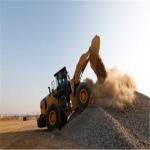 Road Tyre SEM653D 1.5 Ton Big Wheel Loader Heavy Duty Construction Machinery