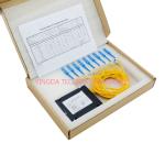 Low PDL PLC Splitter Box Module SC / UPC G657A2 1.5M Blue , Fiber Optic Splitter