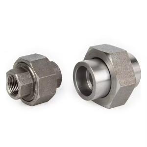 Wholesale NXF ASTM B127 MONEL 400 Alloy/UNS N04400 DN15-1200 Class 150-2500 Nickel Alloy 400 Forging Socket Welding &amp; Threaded Union from china suppliers