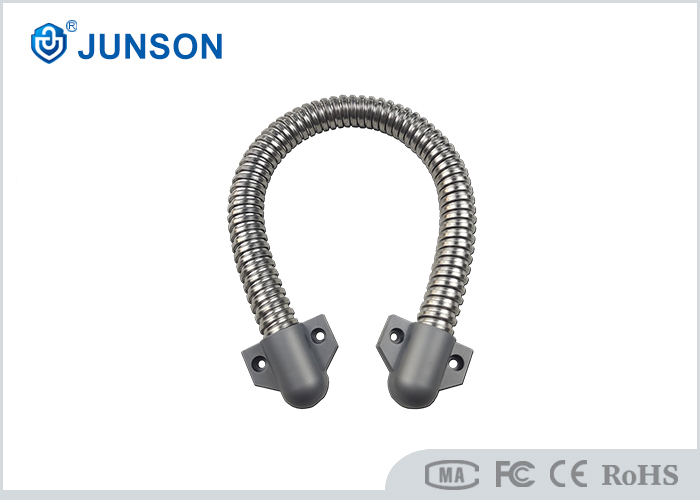 Stainless Steel Door Loop Cable Protector ABS Head 400mm Armored Gooseneck For Security Systems