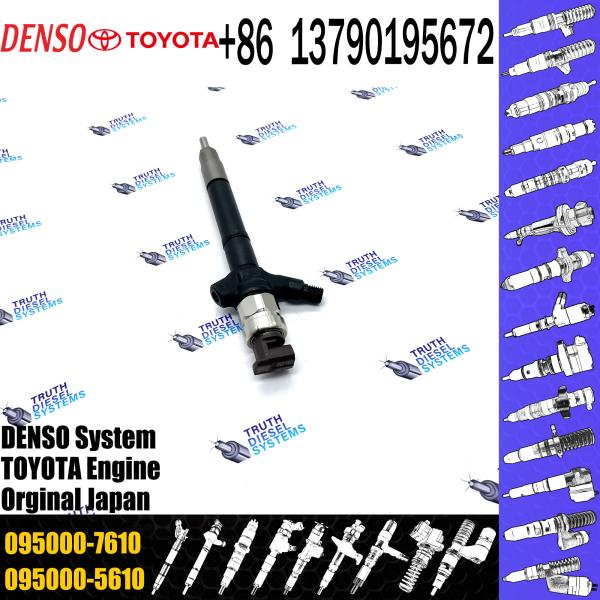High Quality Common Rail Injector 095000-7250 095000-7600 095000-7610 for 1VD