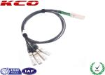 26 AWG 4 x 10G QSFP to SFP Cable 40 GBPS Compatible CISCO H3C JUNIPER