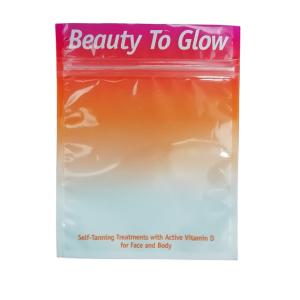 Wholesale Custom printed colorful zip lock clear plastic bags for cosmetic makeup brush packaging from china suppliers