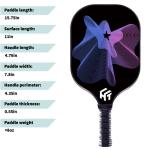 Customized Fiberglass Pickleball Paddles 230g For Beginners' Practice