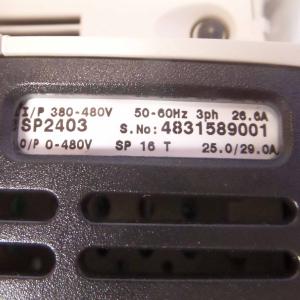 Wholesale Emerson SP2403 3 PHASE 380/480 VAC 20 HP NORMAL DUTY 29 AMP IP 20 RATING 50/60 HZ OPEN LOOP VECTOR CTRL. from china suppliers
