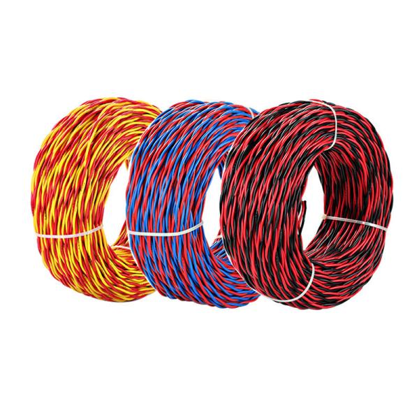 RVS Twisted Electrical Wires and Cables PVC Insulated 5*1.5mm*2 Conductor for