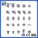 Stainless Steel NPT DIN BSP Male Threaded Nipples 1/8"-4" for Equal Pipe