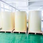 Normal Sticky Synthetic Paper Material , Inkjet Adhesive Paper 75μ Surface