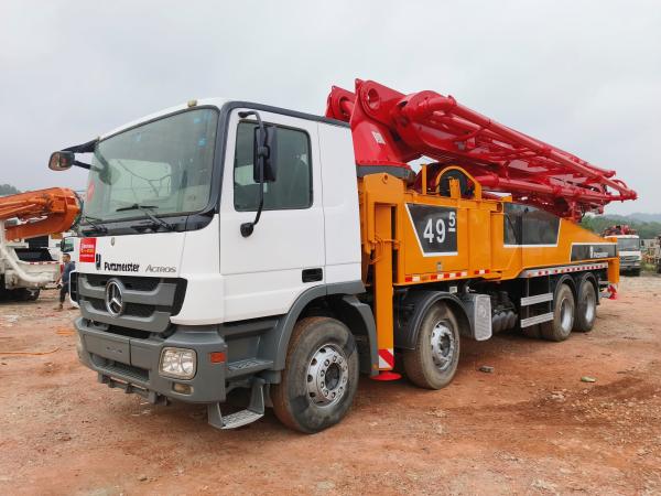 Refurbished 2012 Putzmeister 49m Concrete Pump with Mercedes Benz Chassis with