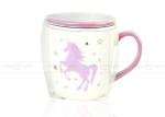 Unicorns Personalized Coffee Travel Mugs High Temperature Color Glaze