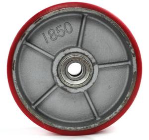 Wholesale pallet jack PU steering wheels 180mm from china suppliers