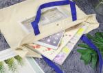 Portable Canvas Tote Shopping Bags Environmental Protection Large Capacity