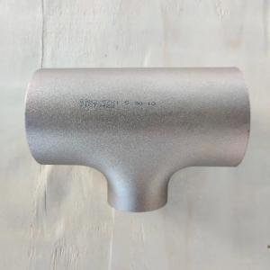 Wholesale ASME B16.9 Copper Nickel Pipe Fitting C70600 Butt Welding Reducing Equal Tee Cuni9010 from china suppliers