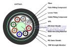 GYFTA53 Fiber Optic Cable G.652D or G.657A 2~24 Core PE Jacket