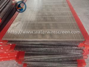 Wholesale 1.7mm Slot Aisi 304 Wedge Wire Panels With Polyurethane Frame from china suppliers