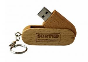 Wholesale Maple Color Custom Shaped Usb Drives , 4 Gigabyte Flash Drive For Laptop from china suppliers