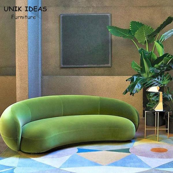 Half Moon Shaped Sectional Living Room Couch Sets With Recliners Long Booth