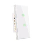 Glomarket 2 Gang Zigbee Eu Standard Smart Switch No Neutral Alexa Voice Control