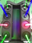 2016 New hottest 8pcs led spider moving head laser lights culb disco dj stage