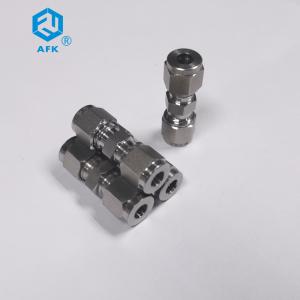 Wholesale 1/2 12mm Stainless Steel Compression Fittings 316 Forged Connector Pipe Fitting from china suppliers