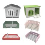 Main Material Plastic Iron Pet Skylight Dog House for Large Dogs Customized