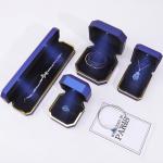 Customizable Exquisite Matte Jewelry Packaging Box Soft Velvet Interior with LED