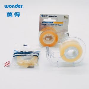 Wholesale Packaging Stationery Cello Tape , Water Based Transparent Acrylic Tape from china suppliers