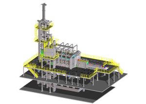 Wholesale ISO45001 5tpd Recuperative Furnace For Clear Glass Container from china suppliers