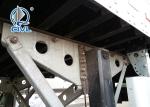 Aluminum Dry Van Semi Trailer Trucks , Three Axle Van Trailer One Year Warranty