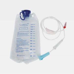 Wholesale Single Use 1200ml, l000ml Enteral Feeding Set Bag With Screw Cap, Hanging Ring WL3005 from china suppliers