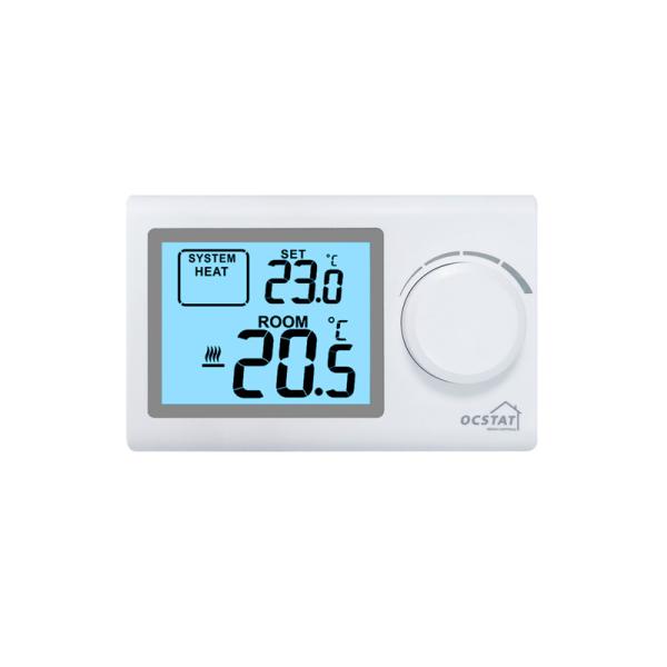 Riseem Non - programmable Underfloor Wired Room Thermostat With Digital