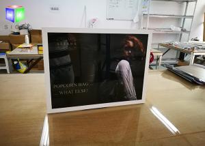 Wholesale Snap Aluminum Slim Outdoor Led Light Box Sign For Advertising , Eco Friendly from china suppliers
