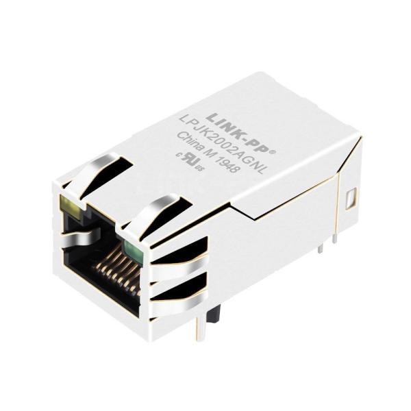 WE 7499411122 Compatible LINK-PP LPJK2002AGNL 100/1000 Base-T Tab Up Yellow