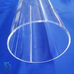 Resistance High Temperature Customizable Size Quartz Glass Tube Fused Silica