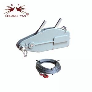 China Rope Pulling Wire Rope Winch 0.8 Ton Convenience Maintenance Manual on sale
