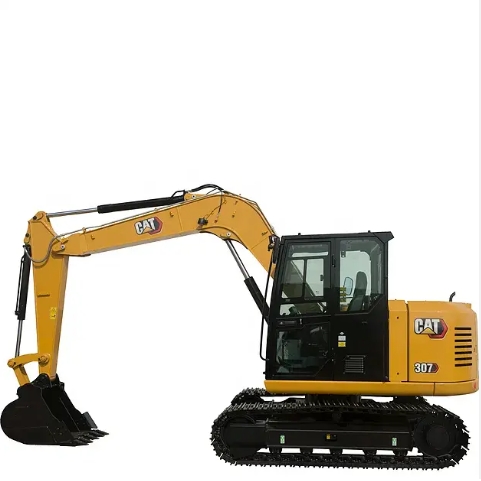 Used Caterpillar 7 Ton Hydraulic Crawler Farm Digger Mini Excavator in Good Condition