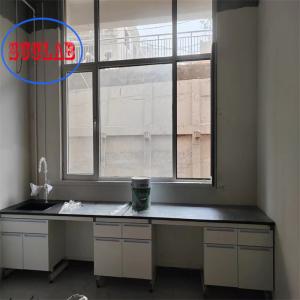Wholesale Chemical Resistant Lab Tables Work Benches 1 Shelf Safety Laboratory Furniture from china suppliers