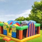 Logo Custom Logo Printed Commercial Pvc Inflatable Bouncy Castle for Children