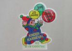 Custom Soft Enamel Zinc Alloy Radio Erft Carnival Medal with Clown Logo, Gold