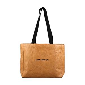 Wholesale Vintage Dupont Paper Handbag Customized With Colorful LOGO Tyvek Non-Tearable And Washable from china suppliers