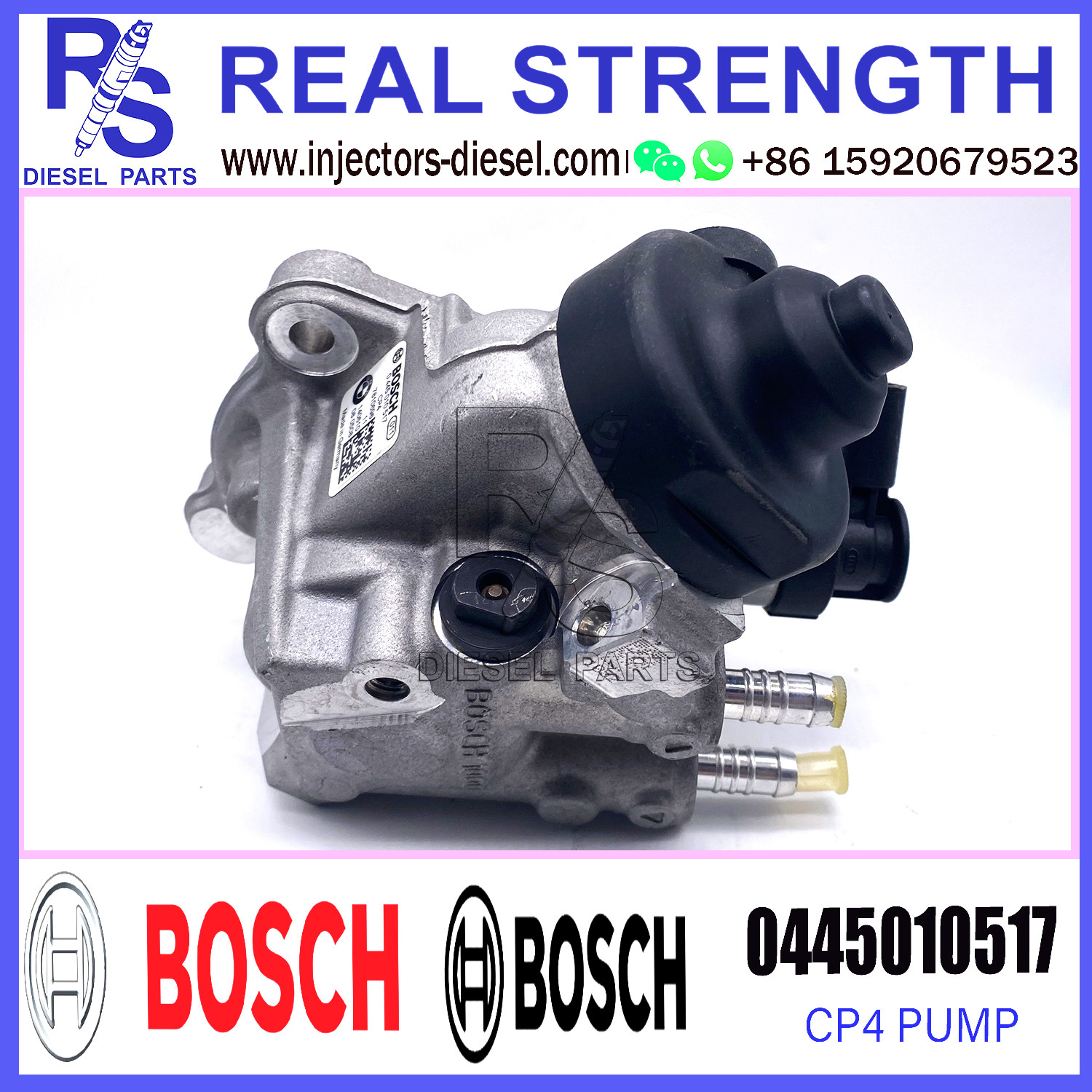 BMW 2.0D Engine Spare Parts Fuel Injector Pump 0445010517 0445010574 0445010553 0445010573