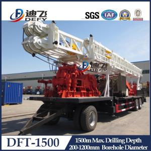 Wholesale China supplier 1000m 1500m depth tractor mounted water well drill rig DFT-1500 from china suppliers