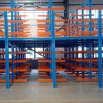 1000kg/Sqm Q235B Steel Warehouse Mezzanine Floors 2.5mm Thickness