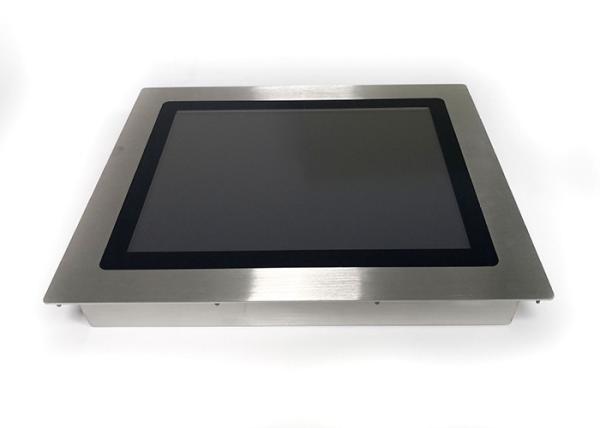 Front IP65 Waterproof Industrial Touch Screen PC Rugged Panel 15 Inch Anti -