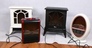 Wholesale Mini Flame Effect Electric Fireplace , Freestanding Various Color Stove Effect Heater from china suppliers