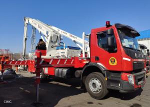 Wholesale 85km/H 315L Aerial Scaling Ladder Platform Fire Truck 2 Up Telescopic Boom from china suppliers
