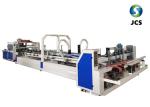 Vacuum Suction Feeding Carton Folding Gluing Machine 1.1kw Speed Adjustable