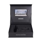 LCD Advertising video box, customized print 7 inch LCD video display gift box