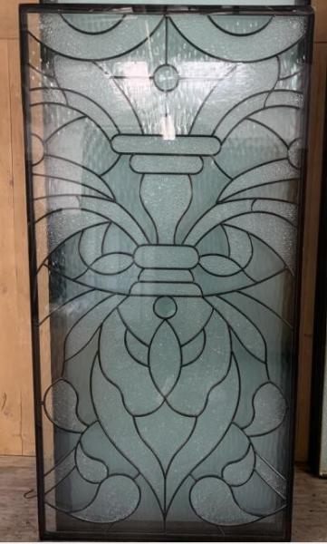 25mm Laminated Double And Triple Glazed Windows French Door Decorative Leaded
